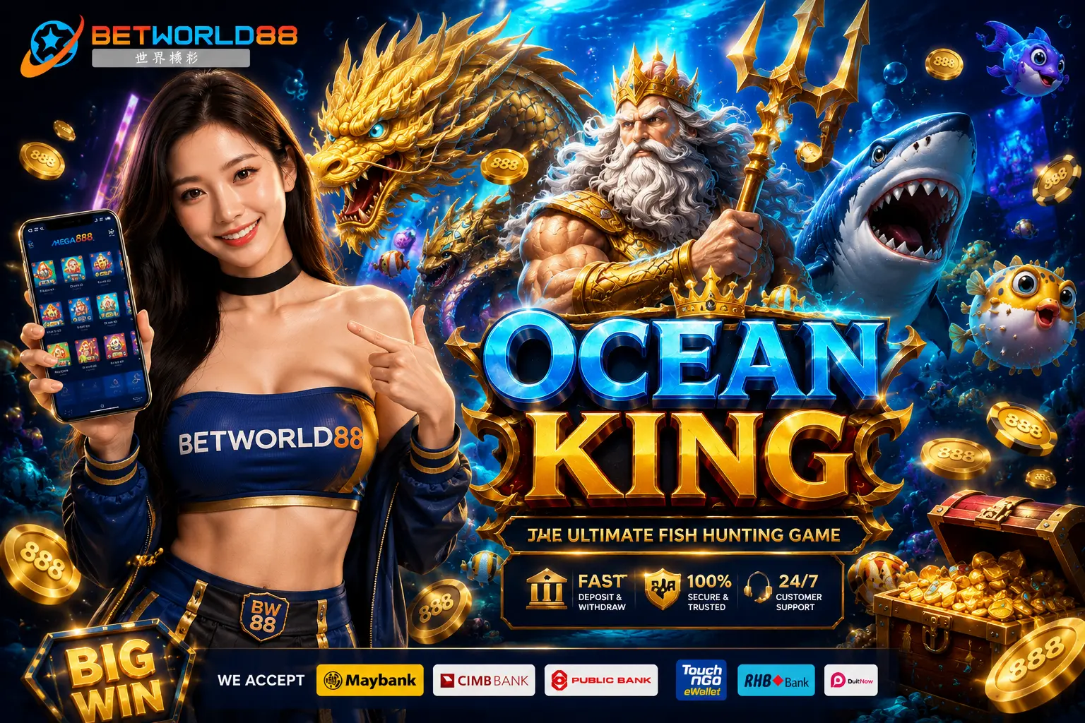 Ocean King Fish Game Mega888 Malaysia