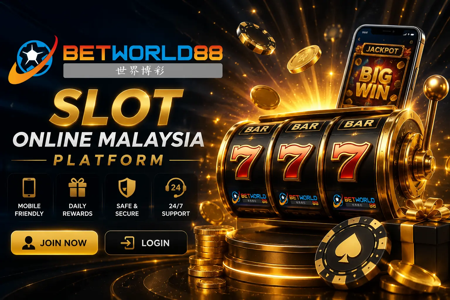 BETWORLD88 slot online Malaysia